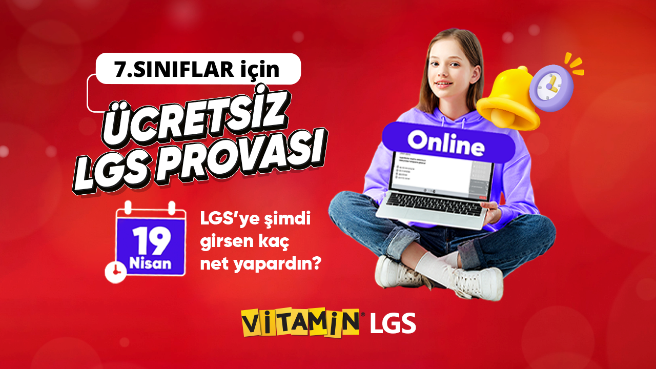 Sebit'ten öğrenciler için ücretsiz online LGS deneyimi